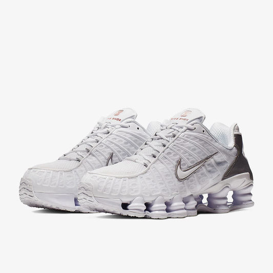 Nike Shox TL White Silver