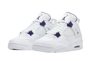 Nike Air Jordan 4 Retro Metallic Purple